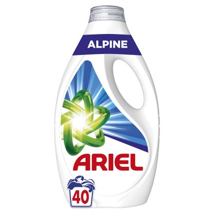 ARIEL Alpine Течен перилен препарат, 40 пранета