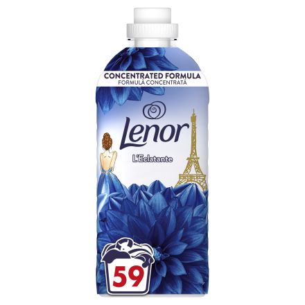 LENOR Haute Couture L'eclatante Омекотител за пране, 1239 мл./ 59 пранета