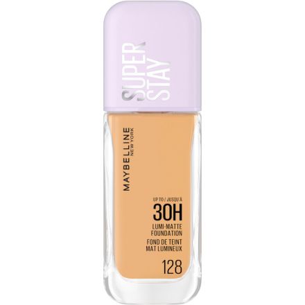 MAYBELLINE NEW YORK Течен фон дьо тен Super Stay Lumi Matte 128