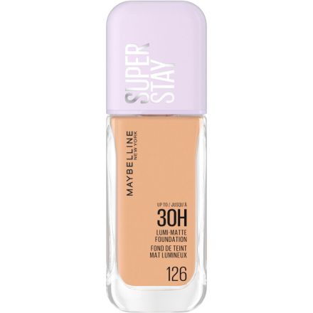 MAYBELLINE NEW YORK Течен фон дьо тен Super Stay Lumi Matte 126