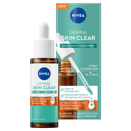 NIVEA Derma Skin Clear Серум за лице, 30мл.