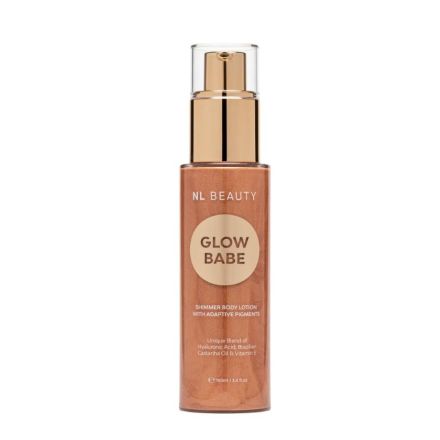 NL BEAUTY GLOW BABE Лосион за тяло с блестящи частици, 100 мл