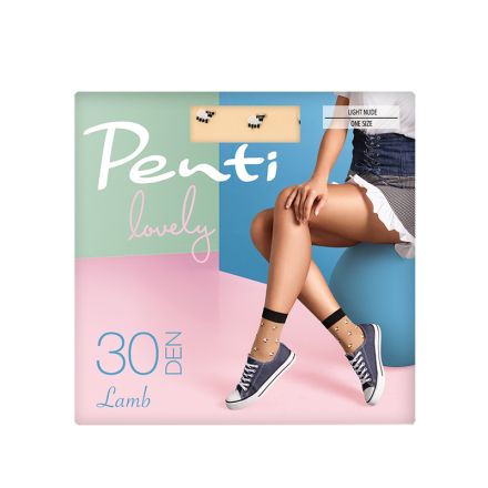 PENTI Къси чорапи с овце 30 DEN 