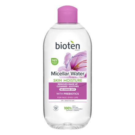 BIOTEN SKIN MOISTURE  Мицеларна вода за чувствителна кожа , 400 мл