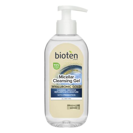 BIOTEN HYALURONIC GOLD Почистващ гел, 200 мл.