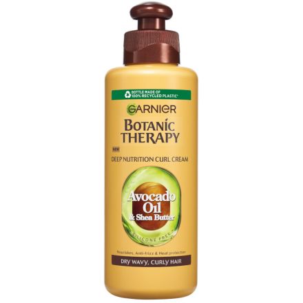 GARNIER BOTANIC THERAPY AVOCADO Крем без отмиване за суха чуплива и къдрава коса, 200мл