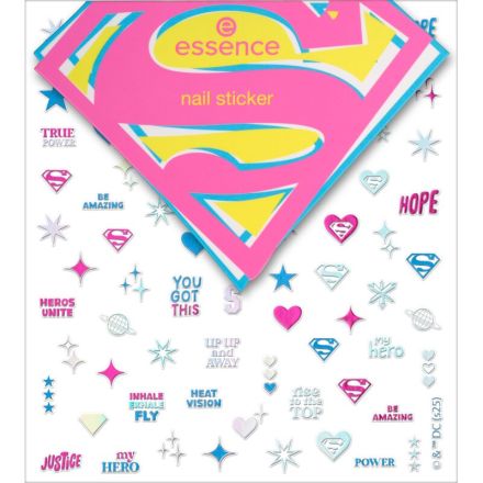ESSENCE SUPERMAN Стикери за нокти