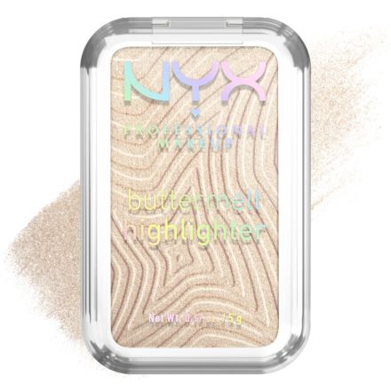 NYX PROFESSIONAL MAKEUP Buttermelt Хайлайтър, BRIGHT AND BUTTA