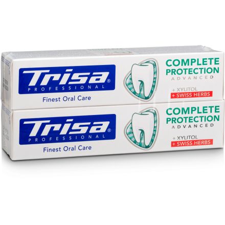 TRISA Complete Protection Swiss Herbs Паста за зъби, 75ml DUO