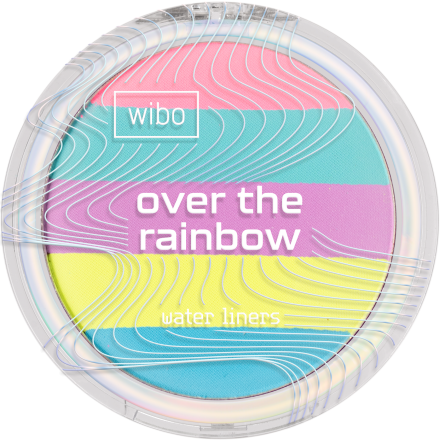 WIBO Палитра очни линии, OVER THE RAINBOW