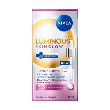 NIVEA Luminous Skin Серум за сияйна кожа, 15 ml