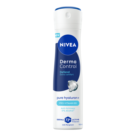 NIVEA Deo Спрей дамски Derma Control Defend, 150 ml