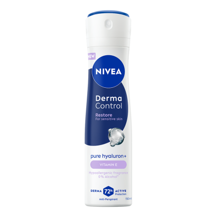 NIVEA Deo Спрей дамски Derma Control Restore, 150 ml