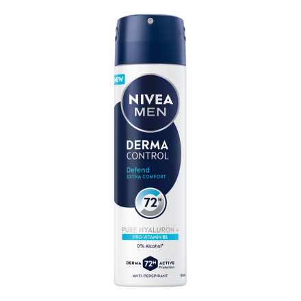 NIVEA MEN Deo Спрей мъжки Derma Control Cool Defend, 150 ml