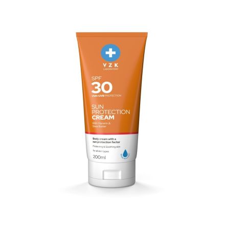 VZK Слънцезащитен крем SPF30, 200мл VZK Слънцезащитен крем SPF30, 200мл