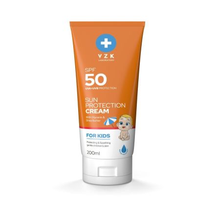 VZK KIDS Детски слънцезащитен крем SPF50, 200мл