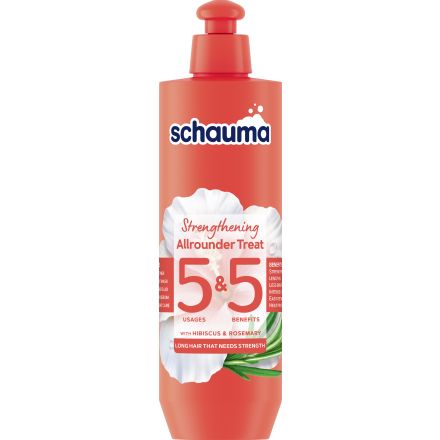 SCHAUMA Маска за дълга коса с хибискус и розмарин, 400 мл