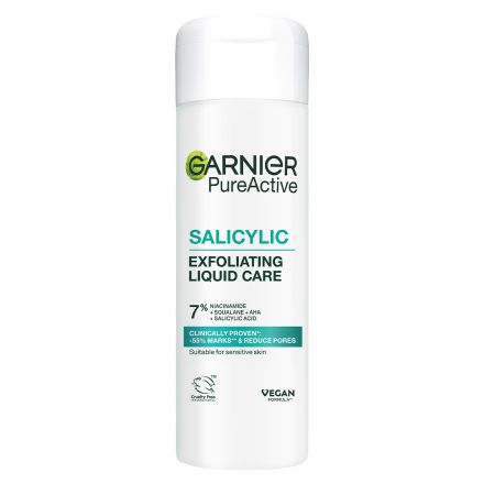 Garnier Pure Active Salicylic ексфолираща течна грижа за лице 120мл