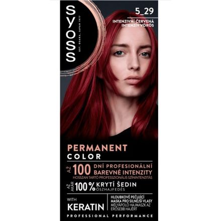 SYOSS COLOR Боя за коса 5-29 Intense Red