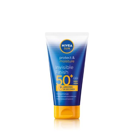 NIVEA SUN Protect & Moisture прозрачен крем SPF50+, 150 ml