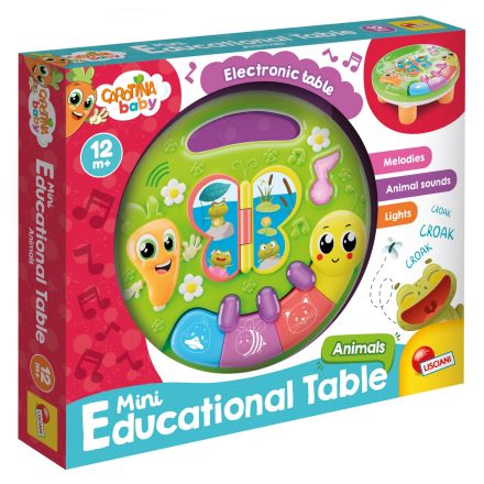 LISCIANI Мини образователна масичка - Животни, 1бр. 