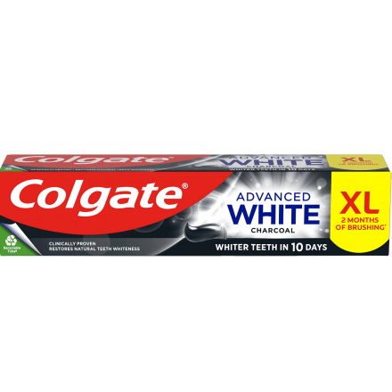 COLGATE ADVANCED WHITE CHARCOAL Паста за зъби, 125 мл.