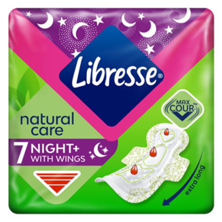 LIBRESSE NATURAL CARE NIGHT 7бр