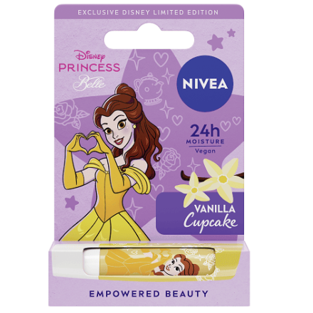 NIVEA DISNEY BELLE Балсам за устни, 4,8 гр.