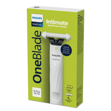 PHILIPS ONE BLADE INTIMATE Хибриден уред за бръснене за мъже QP1924/20, 1бр.