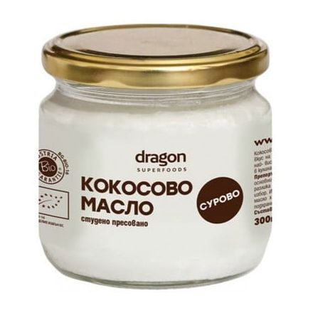 DRAGON SUPERFOODS Кокосово масло, 300мл.