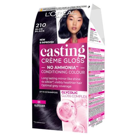 L'OREAL PARIS CASTING CREME GLOSS Blue black Боя за коса 210 