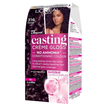 L'OREAL PARIS CASTING CREME GLOSS  Plum Боя за коса 316