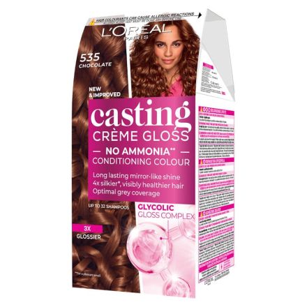 L'OREAL PARIS CASTING CREME GLOSS Chocolate Боя за коса 535 