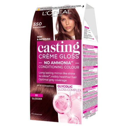 L'OREAL PARIS CASTING CREME GLOSS Mahogany Боя за коса 550 