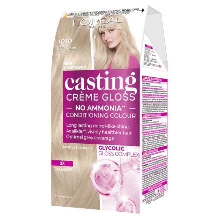 L'OREAL PARIS CASTING CREME GLOSS ICED LIGHT BLOND Боя за коса 1010