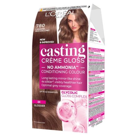 L'OREAL PARIS CASTING CREME GLOSS CARAMEL MOCHACCINO Боя за коса 780 