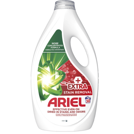 ARIEL EXTRA CLEAN POWER Течен перилен препарат, 50пранета