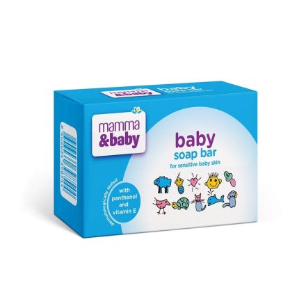 MAMMA&BABY Бебешки сапун пантенол&витамин Е, 100ГР