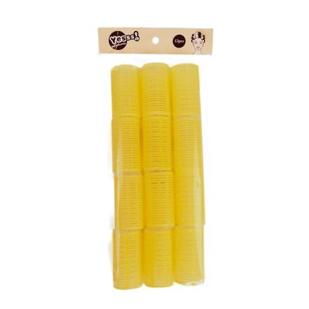 YESSS! Велкро ролки за коса 32 мм,12 бр