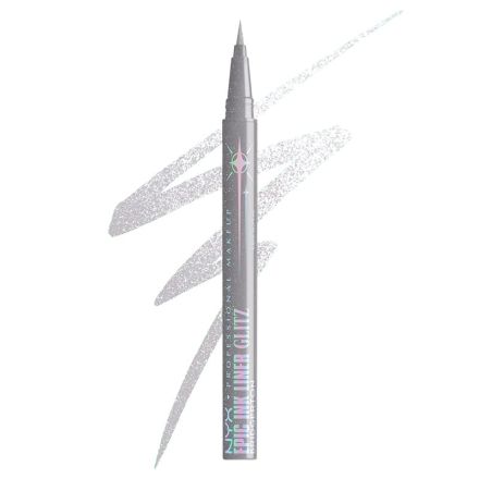 NYX PROFESSIONAL MAKEUP BRIDGERTON ROYAL EPIC INK GLITZ GLITZED IN SILVER Очна линия 01