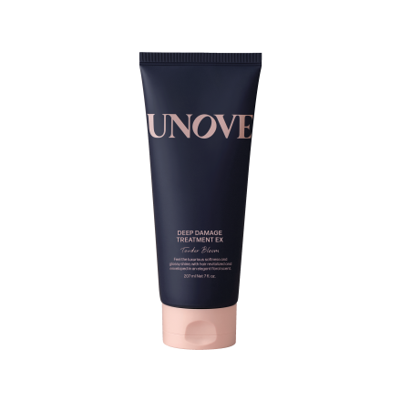UNOVE DEEP DAMAGE TREATMENT EX TENDER BLOOM Възстановяваща маска за увредена и суха коса, 207мл.