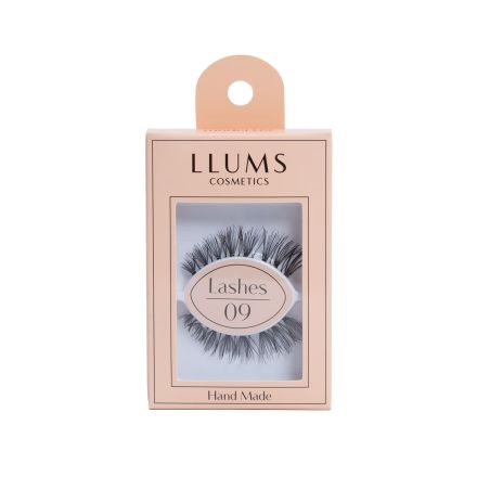 LLUMS Мигли от естествен косъм 09N