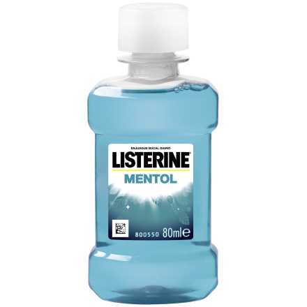 LISTERIN COOLMINT Вода за уста мини, 80 мл