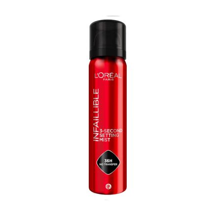 L'OREAL PARIS INFAILLIBLE Фиксиращ спрей за грим, 75мл
