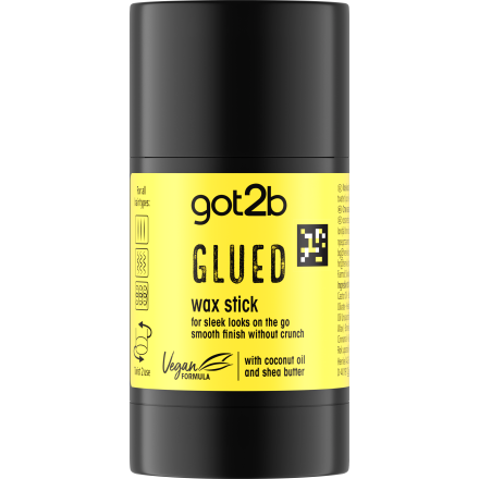 GOT2B WAX Заглаждащ стик за коса с масло от кокос и шеа, 50 г