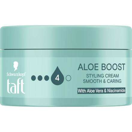 TAFT ALOE BOOST Стилизиращ крем за коса, 100 мл