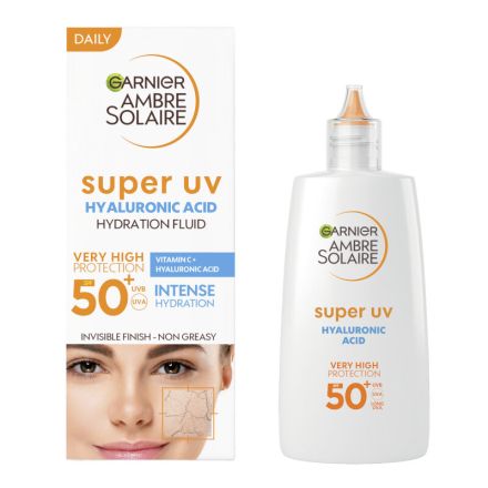 GARNIER AMBRE SOLAIRE UV SHAKA Слънцезащитен флуид SPF 50+, 40 мл