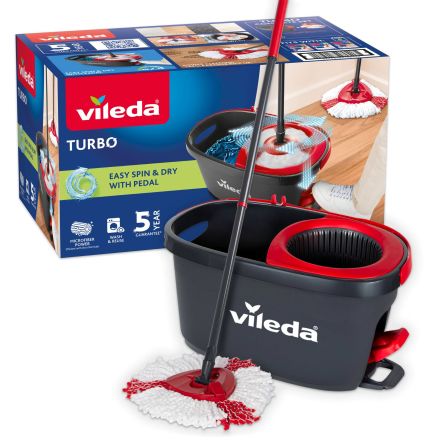VILEDA TURBO BOX 2 В 1 Комплект за почистване на под 