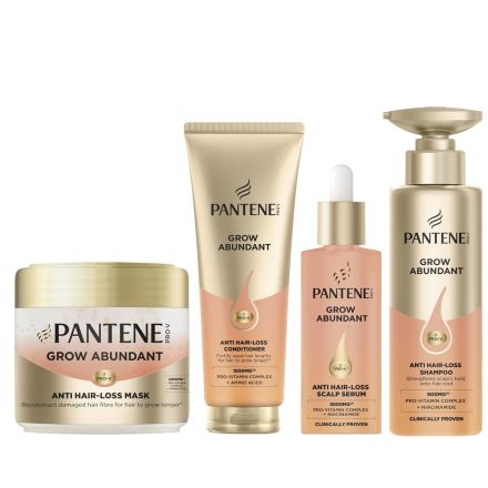 BEAUTY BOX PANTENE GROW ABUNDANT Шампоан, балсам, маска, серум за скалп