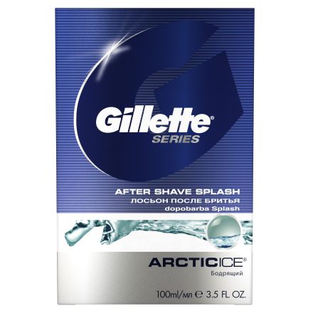 GILLETE SERIES ARTIC ICE Афтършейв, 100 мл.